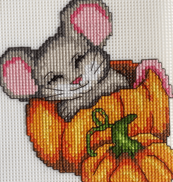 "Halloween Mouses" 102CS Counted Cross-Stitch Kit