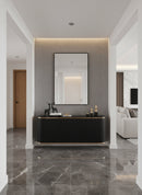 Black Framed Mirror - Rectangular Wall Mirror