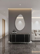 Asymmetrical Silver Wall Mirror