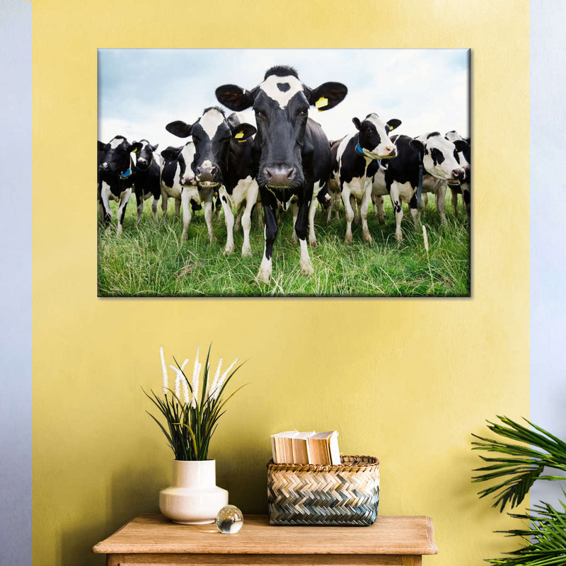 Holstein Cows Wall Art