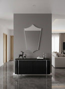 Handmade Italian Silver and Brass Wall Mirrors