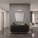 Arched Top Mirror - Italien Style Brass Mirror