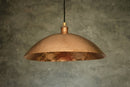 Hammered Solid Copper Dome Pendant Light, Ceiling Light