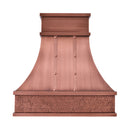 Akicon Handmade Copper Range Hood with Durable Solid Copper Material
