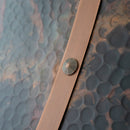 Akicon Custom Copper Range Hood Handmade for Luxury Kitchens