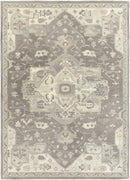 Broomfield 1196 Hand Tufted Taupe Wool Rug