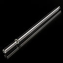 Hand blown colorful twisted glass straws kitchen drinkware set