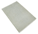 Hand Knotted 2x3 Beige and Ivory Traditional Persian Oushak Wool Rug | N6223