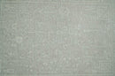 Hand Knotted 2x3 Beige and Ivory Traditional Persian Oushak Wool Rug | N6223