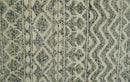 Hand Knotted 4x6 Beige, Camel and Olive Modern Contemporary Southwestern Tribal Trellis Recycled Silk Area Rug