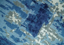 5x8 Modern Abstract Hand Knotted Wool Area Rug