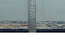 Hand Knotted 8x10 Black, Rust and Beige Antique Oushak Wool Area Rug