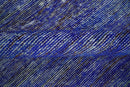 Hand Knotted 8x10 Blue Modern Abstract Silk Bohemian Area Rug
