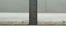 Hand Knotted Ivory and Gray 8x10 and 9x12 Trellis Moroccan Rug Made with Fine Wool | TRDCP647