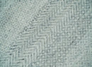Hand Knotted Modern Geometric Trellis Scandinavian Silver and Gray Wool Area Rug 8x10  | TRDCP930810