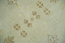 Hand Knotted Oushak 8x10 Beige and Brown Traditional Persian Wool Area Rug | AC32810