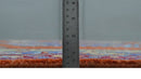 Hand Knotted Rust, Blue and Olive Traditional 8x10 Antique Style Wool Area Rug