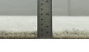 Hand Knotted Silver and Beige 9x12 Trellis Moroccan Rug Made with Fine Wool | TRDCP641912