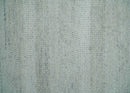Hand Knotted Silver, Ivory and Gray 8x10 Modern Geometric Trellis Scandinavian Wool Area Rug | TRDCP945810