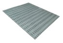 Hand Made 8x10 Modern Stripes Beige, Gray and Silver Scandinavian Blended Wool Flatwoven Area Rug | KE22