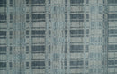 Hand Made 8x10 Modern Stripes Beige, Gray and Silver Scandinavian Blended Wool Flatwoven Area Rug | KE22