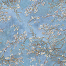 Hand Painted Blooming Trees Wallpaper