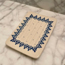 Hand-painted Polish Floral Ceramic Soap Dish - Vine