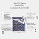 Toscana - Silk Neckerchief - Sky Blue