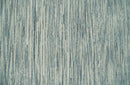 Hand Tufted Woolen Modern White and Blue Custom Made Area Rug