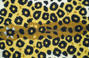 Hand Tufted 2x3 Gold Animal Leopard Wool Area Rug