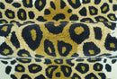 Hand Tufted Animal Leopard Gold And Black 3x5 Wool Area Rug
