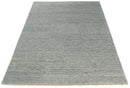 Hand Woven 8x10 Shaded Gray and Silver Rug Made with Fine Wool | TRDCP77810