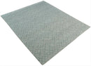 Hand Woven 8x10 Trellis Moroccan Rug Made with Fine Wool TRDCP69810