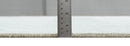 2.6x10 and 5x8 Hand Woven and Carved Silver and Gray Floral Art Silk Rug
