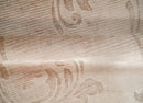 3x5 Hand Woven Beige and Peach Modern Floral Art Silk Rug