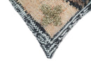 Hand woven Jute and Wool Tribal Accent Pillow, Cushion | PL14