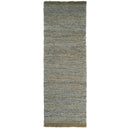 Modern Style Hand Woven Gray and Brown Jute and Art Silk Rug