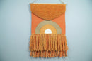 Hand Woven Wool Tapestry Terracotta Bohemian Modern Wall Hanging | WH11