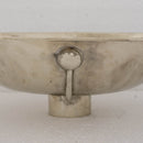 Handcrafted Oval Drop-in Nickel Bathroom Sink