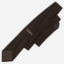 Mocha - Brown Silk Grenadine Tie