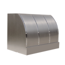 Akicon Handmade Stainless Steel Vent Hood with Rounded Corners