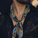 Capri - Silk Neckerchief - Sage Green