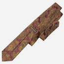 Cortina - Silk Jacquard Tie - Burgundy