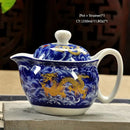 Handmade ceramic kung fu teapot – dining room dragon tea pot