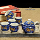 Handmade ceramic kung fu teapot – dining room dragon tea pot