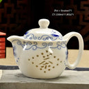 Handmade ceramic kung fu teapot – dining room dragon tea pot