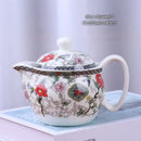Handmade ceramic kung fu teapot – dining room dragon tea pot