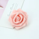 Handmade colorful foam roses flower wedding decor bedroom bouquet