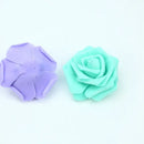 Handmade colorful foam roses flower wedding decor bedroom bouquet