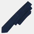 Marino - Navy Blue Silk Grenadine Tie